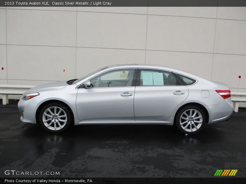 Classic Silver Metallic / Light Gray 2013 Toyota Avalon XLE