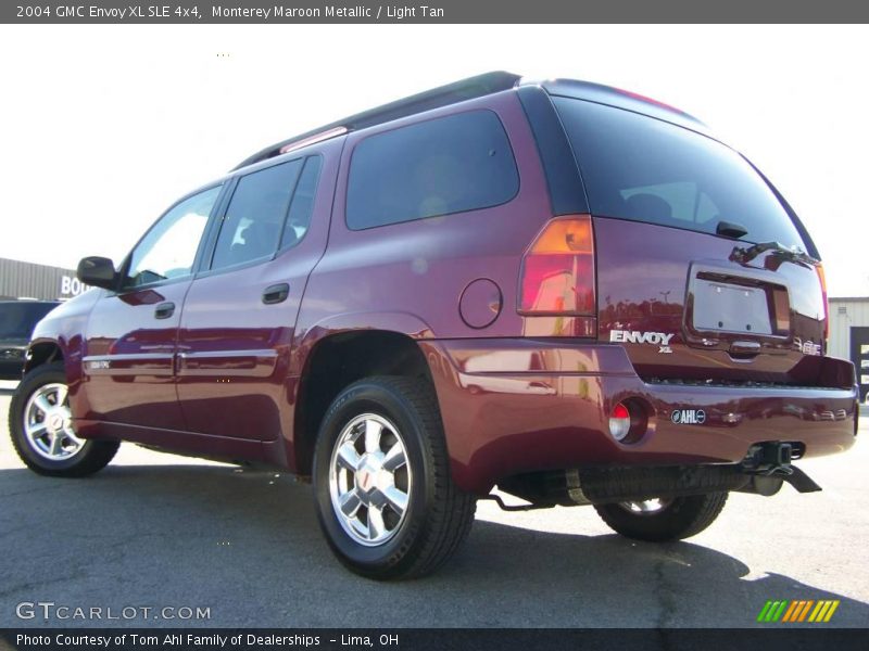 Monterey Maroon Metallic / Light Tan 2004 GMC Envoy XL SLE 4x4