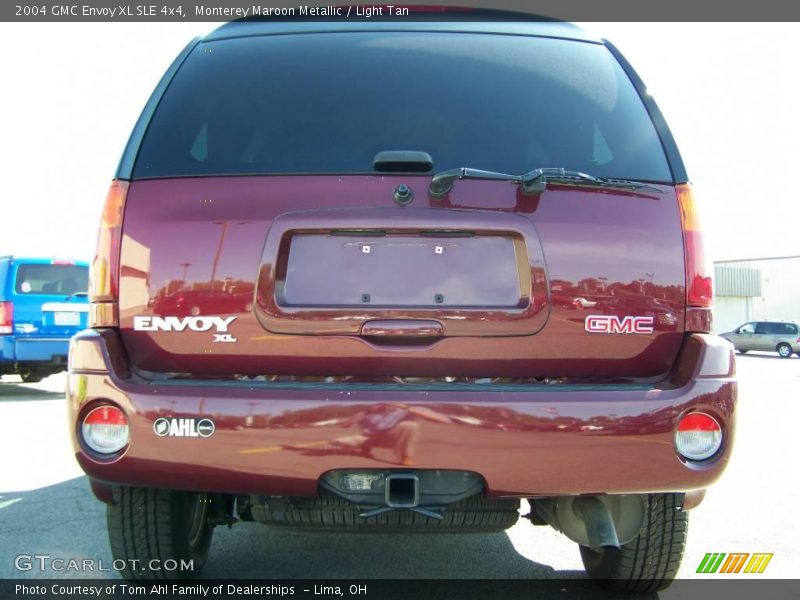 Monterey Maroon Metallic / Light Tan 2004 GMC Envoy XL SLE 4x4
