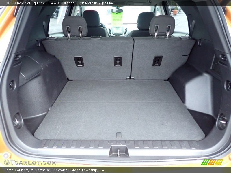 Orange Burst Metallic / Jet Black 2018 Chevrolet Equinox LT AWD