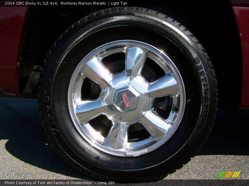 Monterey Maroon Metallic / Light Tan 2004 GMC Envoy XL SLE 4x4