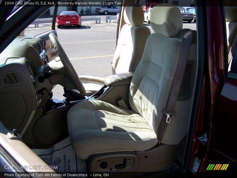 Monterey Maroon Metallic / Light Tan 2004 GMC Envoy XL SLE 4x4