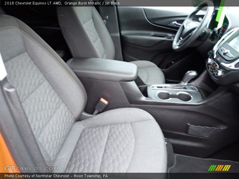 Orange Burst Metallic / Jet Black 2018 Chevrolet Equinox LT AWD