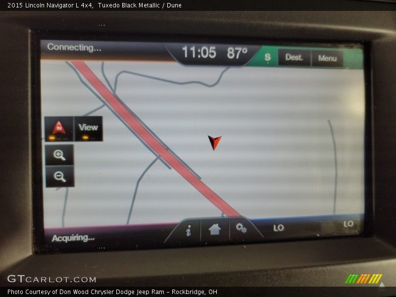 Navigation of 2015 Navigator L 4x4