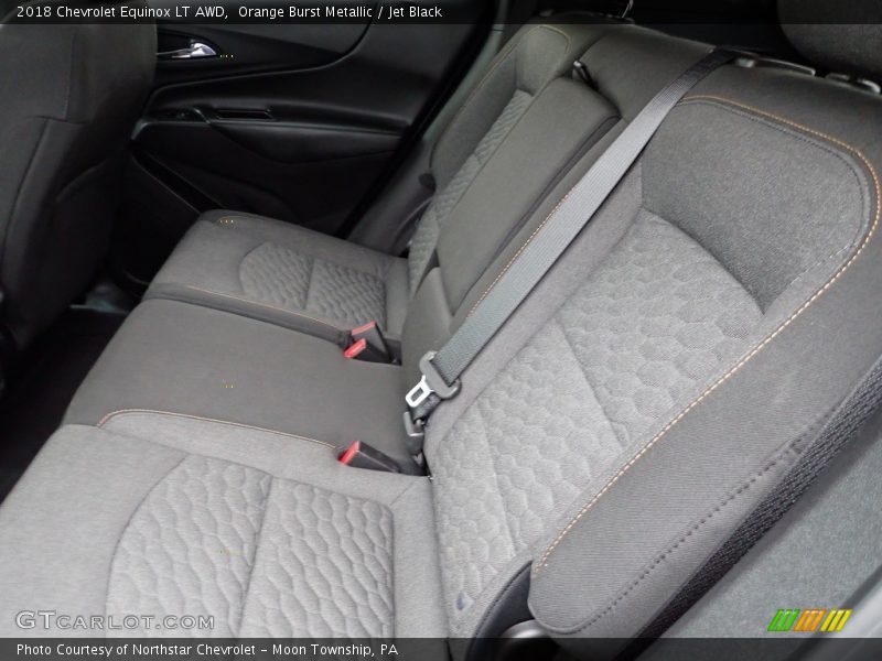 Orange Burst Metallic / Jet Black 2018 Chevrolet Equinox LT AWD