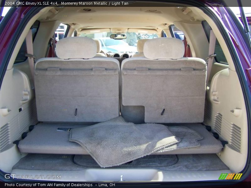 Monterey Maroon Metallic / Light Tan 2004 GMC Envoy XL SLE 4x4
