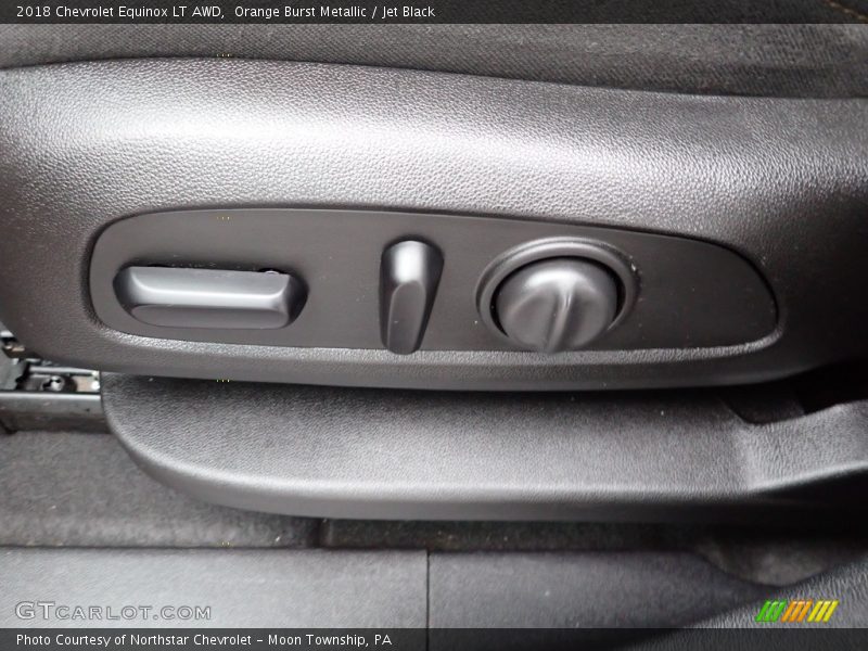 Orange Burst Metallic / Jet Black 2018 Chevrolet Equinox LT AWD