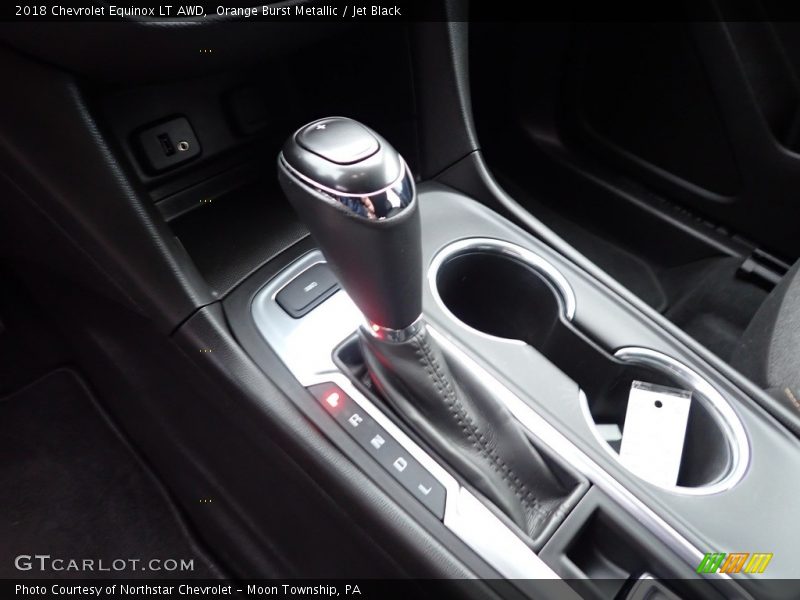 Orange Burst Metallic / Jet Black 2018 Chevrolet Equinox LT AWD