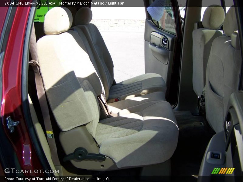 Monterey Maroon Metallic / Light Tan 2004 GMC Envoy XL SLE 4x4