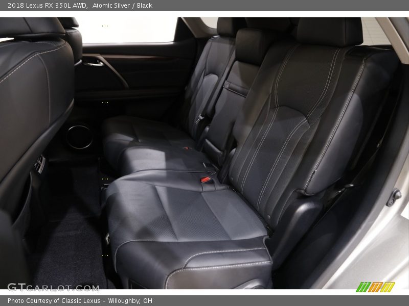 Atomic Silver / Black 2018 Lexus RX 350L AWD