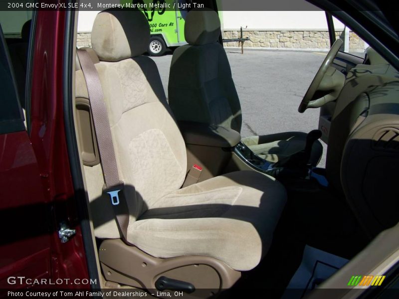 Monterey Maroon Metallic / Light Tan 2004 GMC Envoy XL SLE 4x4