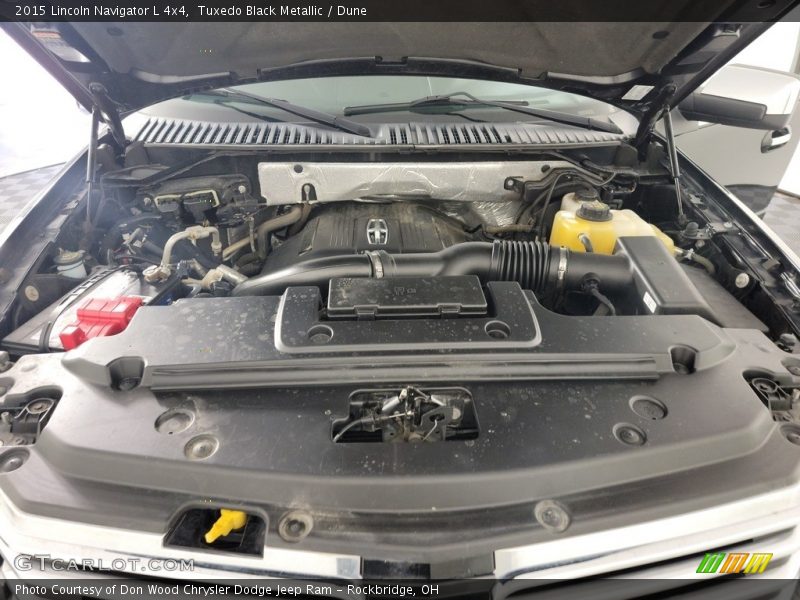 Tuxedo Black Metallic / Dune 2015 Lincoln Navigator L 4x4