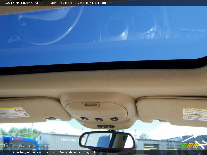 Monterey Maroon Metallic / Light Tan 2004 GMC Envoy XL SLE 4x4