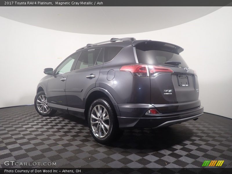 Magnetic Gray Metallic / Ash 2017 Toyota RAV4 Platinum
