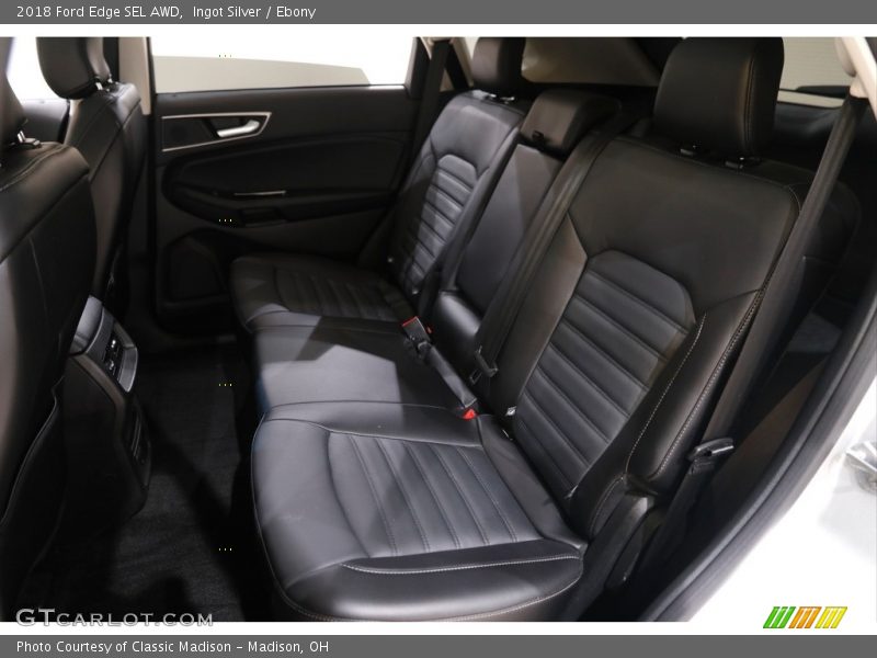 Ingot Silver / Ebony 2018 Ford Edge SEL AWD
