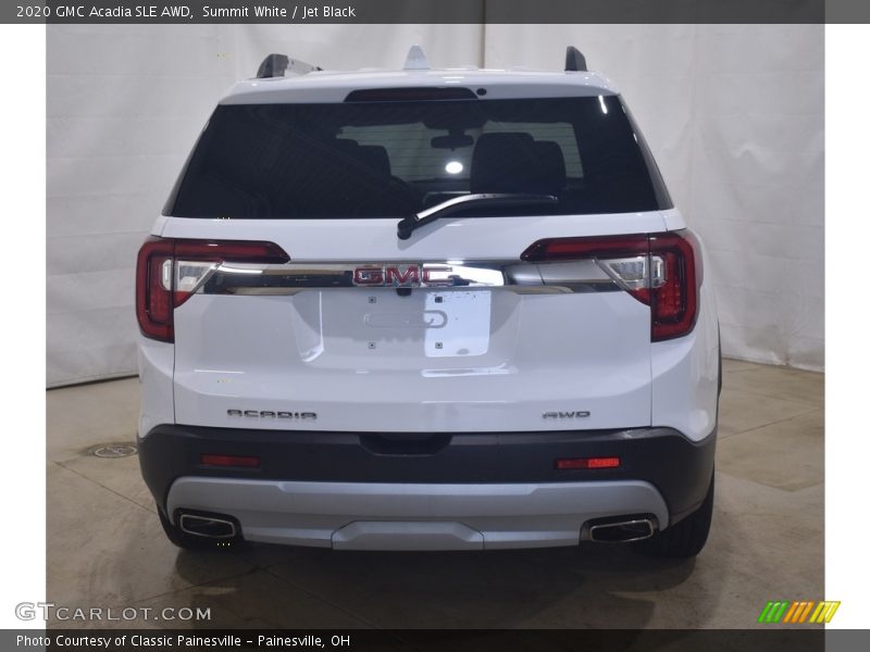 Summit White / Jet Black 2020 GMC Acadia SLE AWD