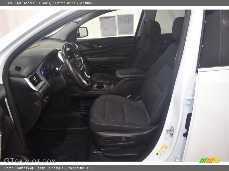 Summit White / Jet Black 2020 GMC Acadia SLE AWD