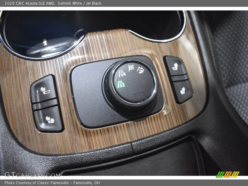 Summit White / Jet Black 2020 GMC Acadia SLE AWD