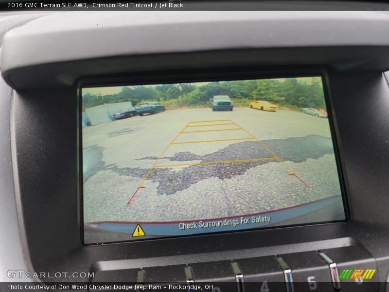 Crimson Red Tintcoat / Jet Black 2016 GMC Terrain SLE AWD