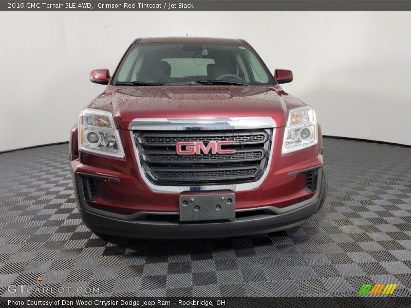 Crimson Red Tintcoat / Jet Black 2016 GMC Terrain SLE AWD