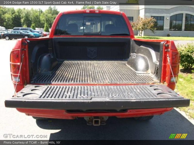 Flame Red / Dark Slate Gray 2004 Dodge Ram 1500 SLT Sport Quad Cab 4x4