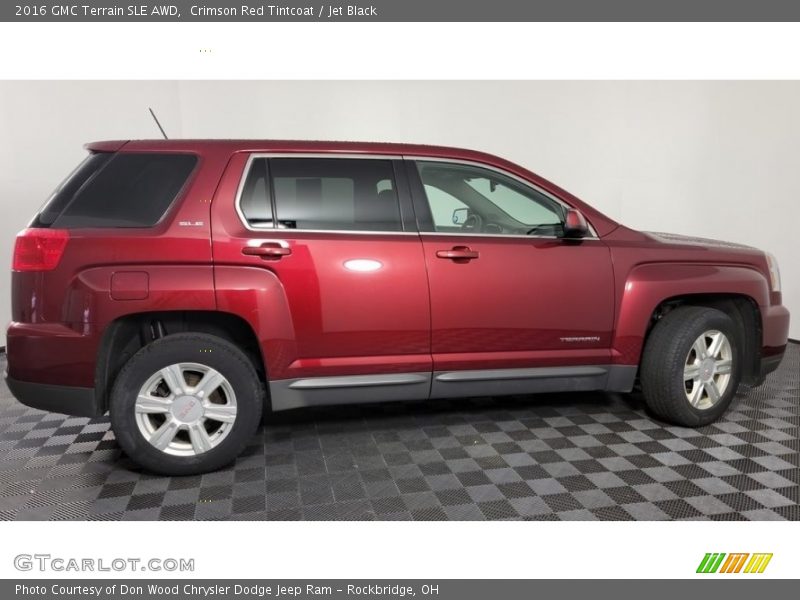 Crimson Red Tintcoat / Jet Black 2016 GMC Terrain SLE AWD