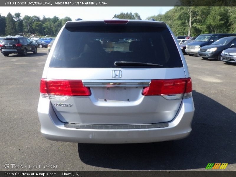 Alabaster Silver Metallic / Gray 2010 Honda Odyssey EX-L