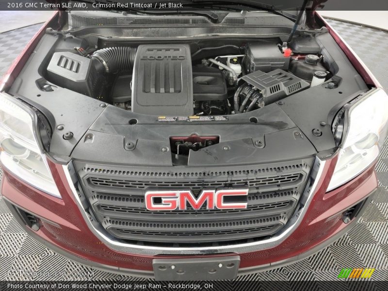 Crimson Red Tintcoat / Jet Black 2016 GMC Terrain SLE AWD