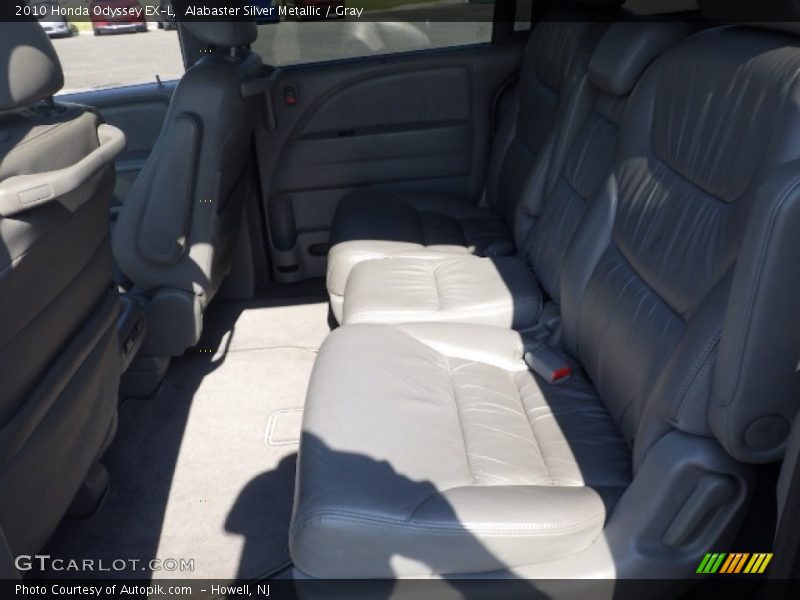 Alabaster Silver Metallic / Gray 2010 Honda Odyssey EX-L