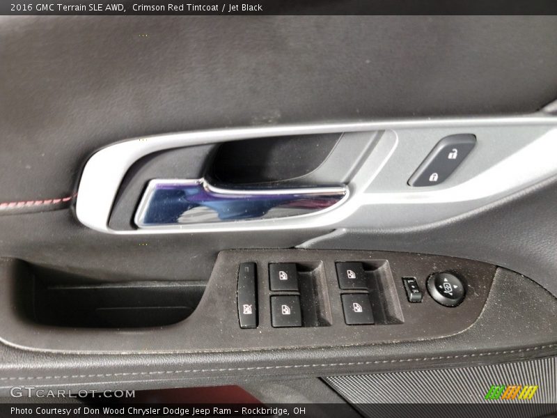 Crimson Red Tintcoat / Jet Black 2016 GMC Terrain SLE AWD