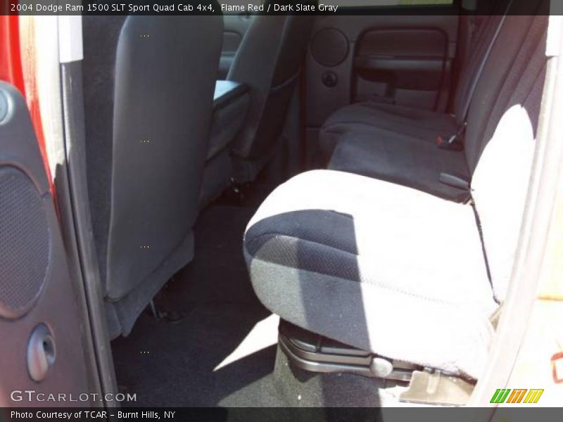 Flame Red / Dark Slate Gray 2004 Dodge Ram 1500 SLT Sport Quad Cab 4x4