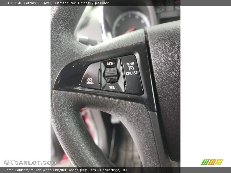 Crimson Red Tintcoat / Jet Black 2016 GMC Terrain SLE AWD