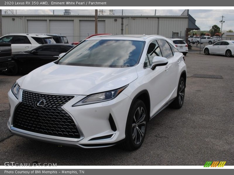 Eminent White Pearl / Parchment 2020 Lexus RX 350 AWD