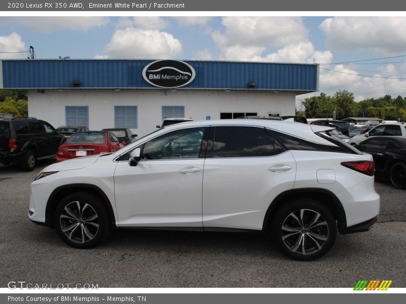 Eminent White Pearl / Parchment 2020 Lexus RX 350 AWD