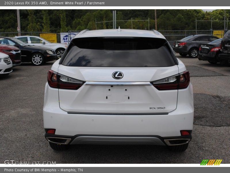 Eminent White Pearl / Parchment 2020 Lexus RX 350 AWD