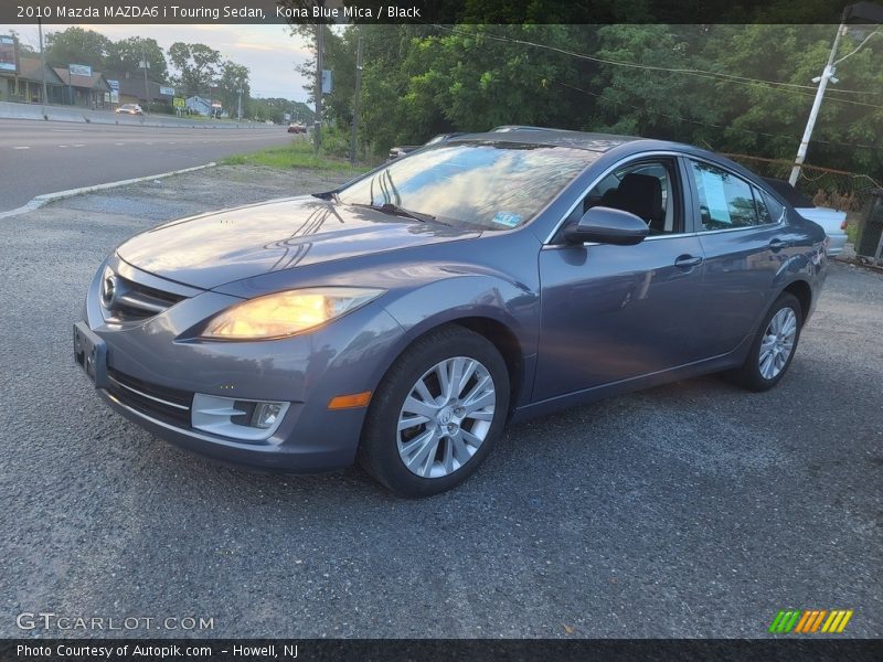 Kona Blue Mica / Black 2010 Mazda MAZDA6 i Touring Sedan