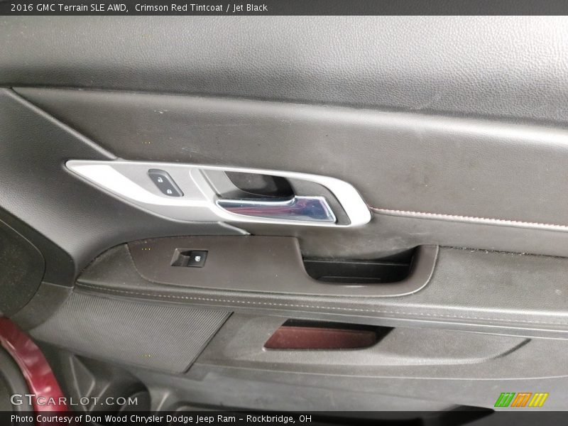 Crimson Red Tintcoat / Jet Black 2016 GMC Terrain SLE AWD