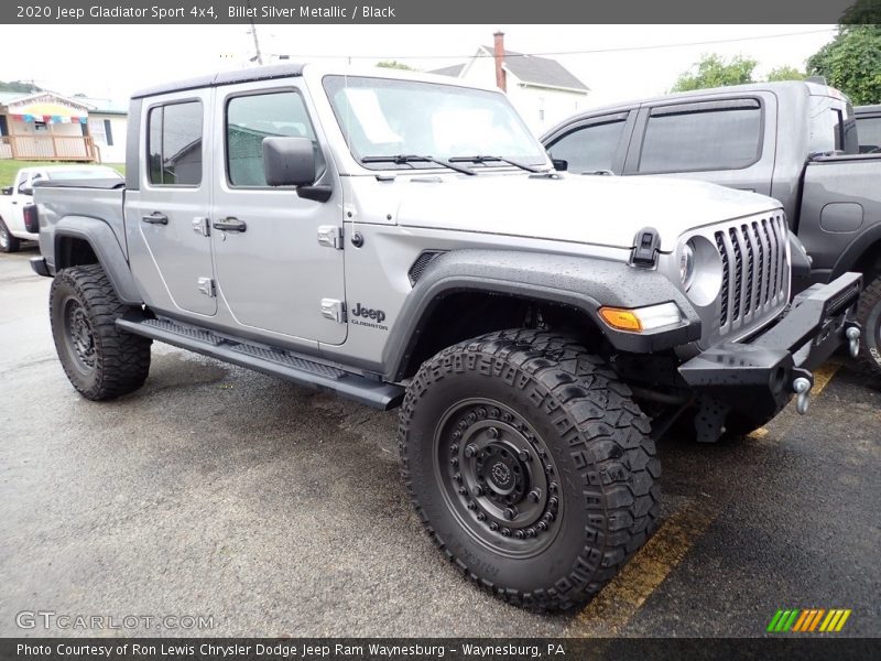 Billet Silver Metallic / Black 2020 Jeep Gladiator Sport 4x4