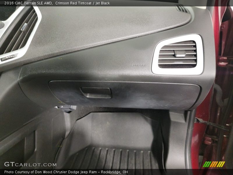 Crimson Red Tintcoat / Jet Black 2016 GMC Terrain SLE AWD