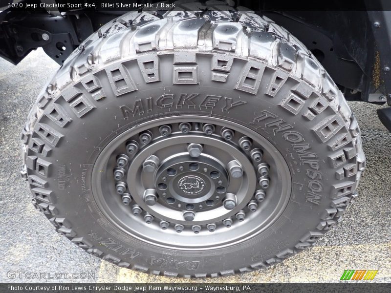 Billet Silver Metallic / Black 2020 Jeep Gladiator Sport 4x4