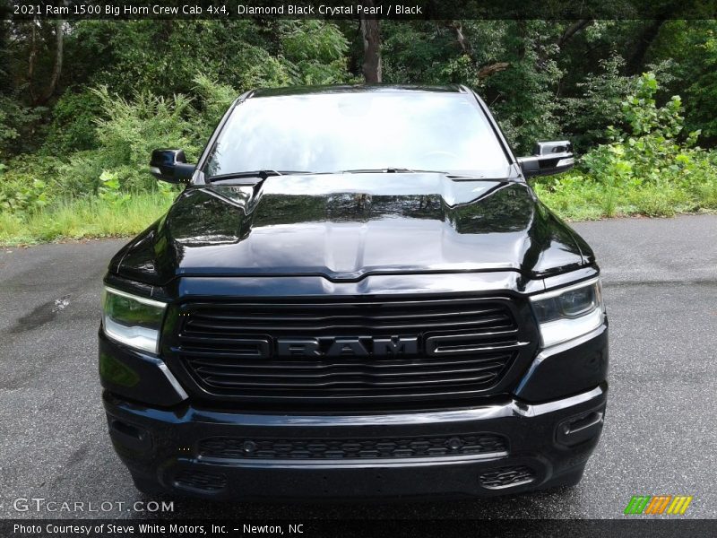 Diamond Black Crystal Pearl / Black 2021 Ram 1500 Big Horn Crew Cab 4x4