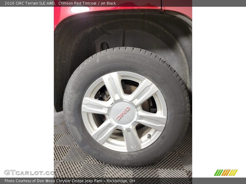 Crimson Red Tintcoat / Jet Black 2016 GMC Terrain SLE AWD