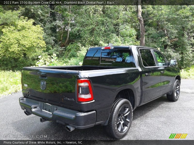 Diamond Black Crystal Pearl / Black 2021 Ram 1500 Big Horn Crew Cab 4x4