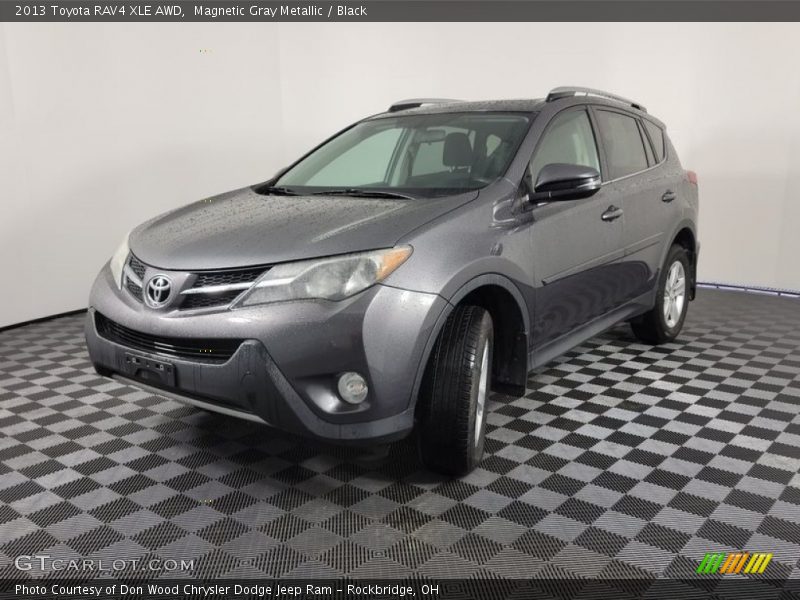 Magnetic Gray Metallic / Black 2013 Toyota RAV4 XLE AWD