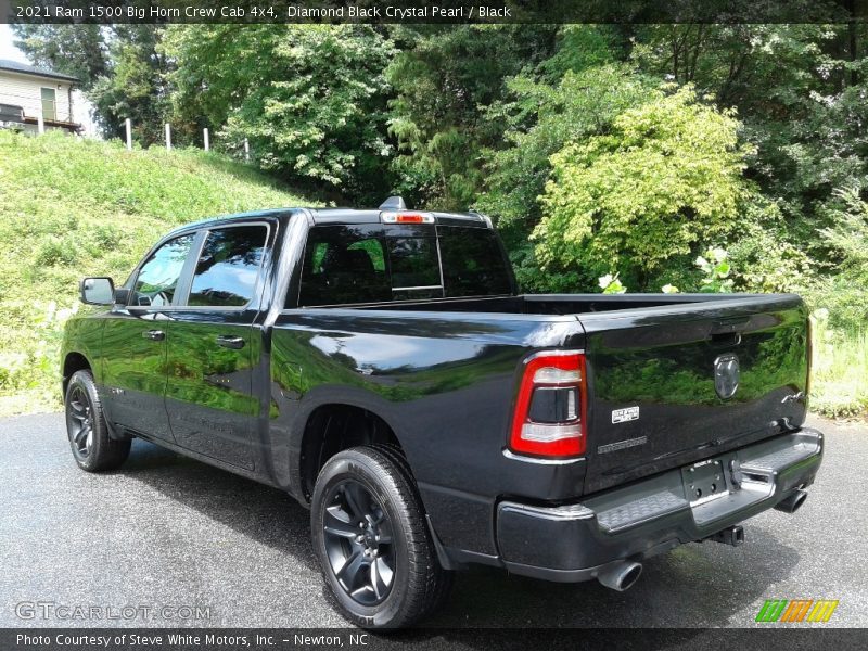 Diamond Black Crystal Pearl / Black 2021 Ram 1500 Big Horn Crew Cab 4x4