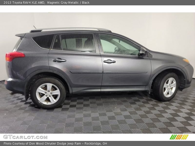 Magnetic Gray Metallic / Black 2013 Toyota RAV4 XLE AWD