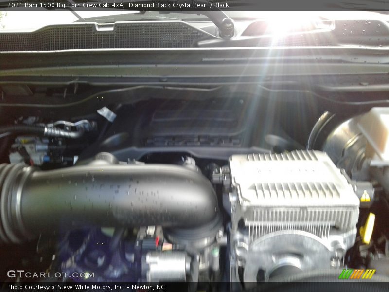 Diamond Black Crystal Pearl / Black 2021 Ram 1500 Big Horn Crew Cab 4x4