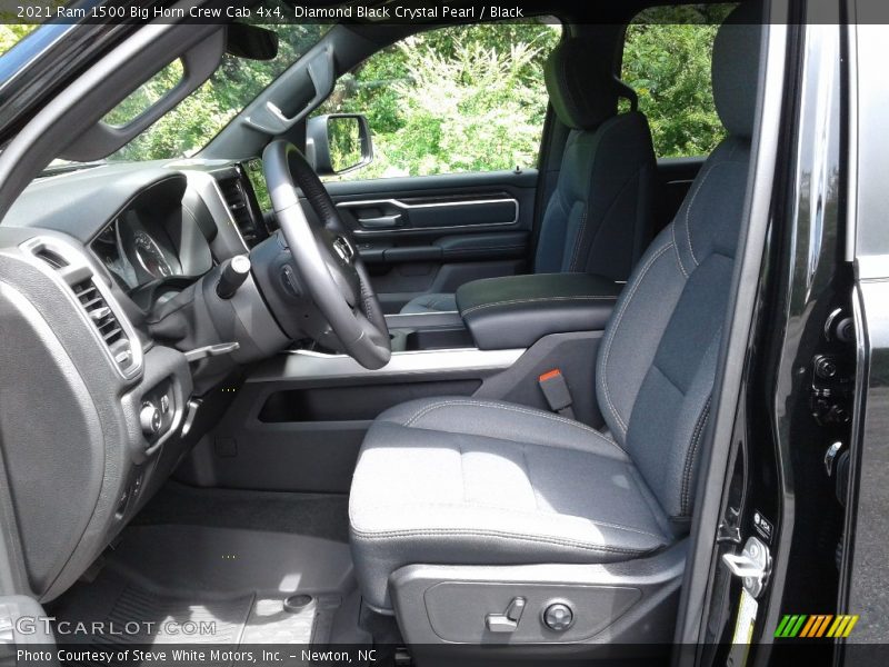 Diamond Black Crystal Pearl / Black 2021 Ram 1500 Big Horn Crew Cab 4x4