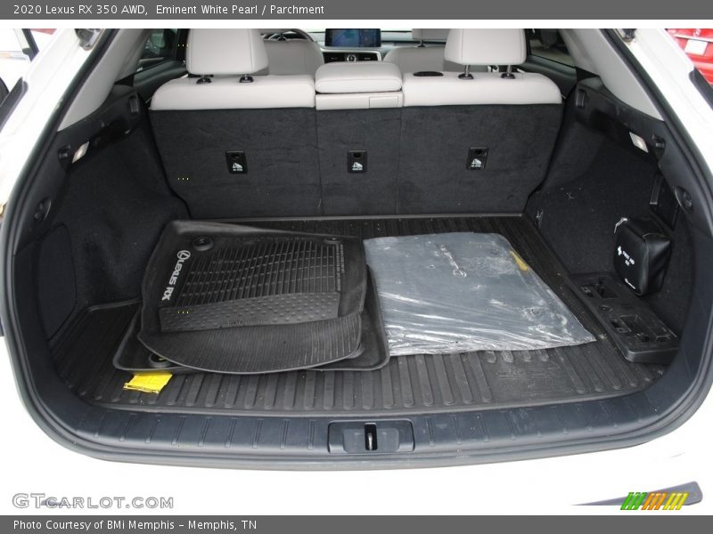  2020 RX 350 AWD Trunk
