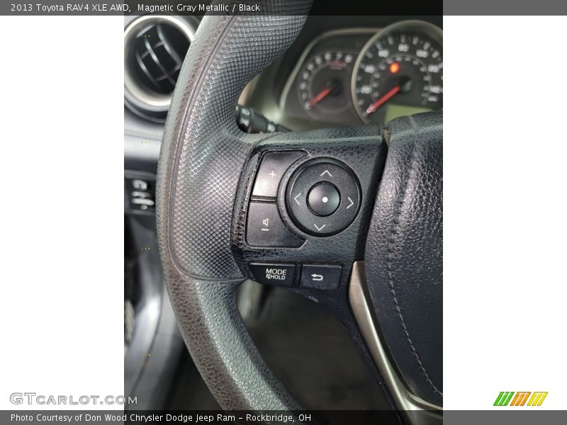 Magnetic Gray Metallic / Black 2013 Toyota RAV4 XLE AWD